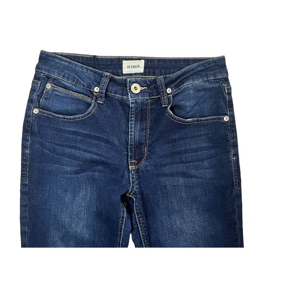 Hudson Boys Jude Skinny Jean Stretch Slim Size 16 Dark Wash Moon Dust 5 Pocket - Picture 9 of 10